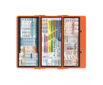 WhiteCoat Clipboard® Trifold - Orange Food Industry Edition